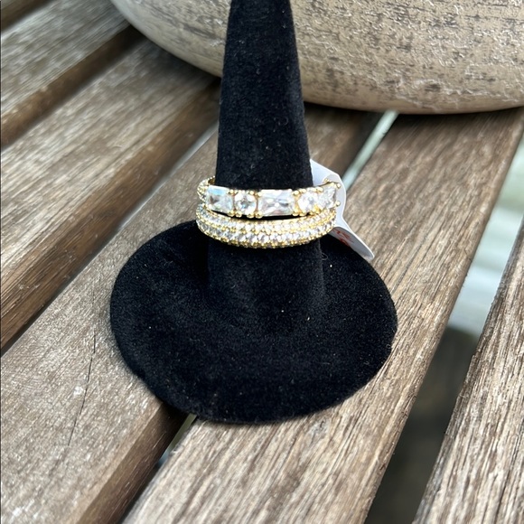 Bomb Party Jewelry - Bomb Party Dimond CZ Women's Ring Set